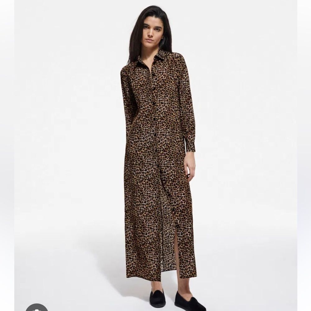 The Kooples Animal Print Maxi Dress